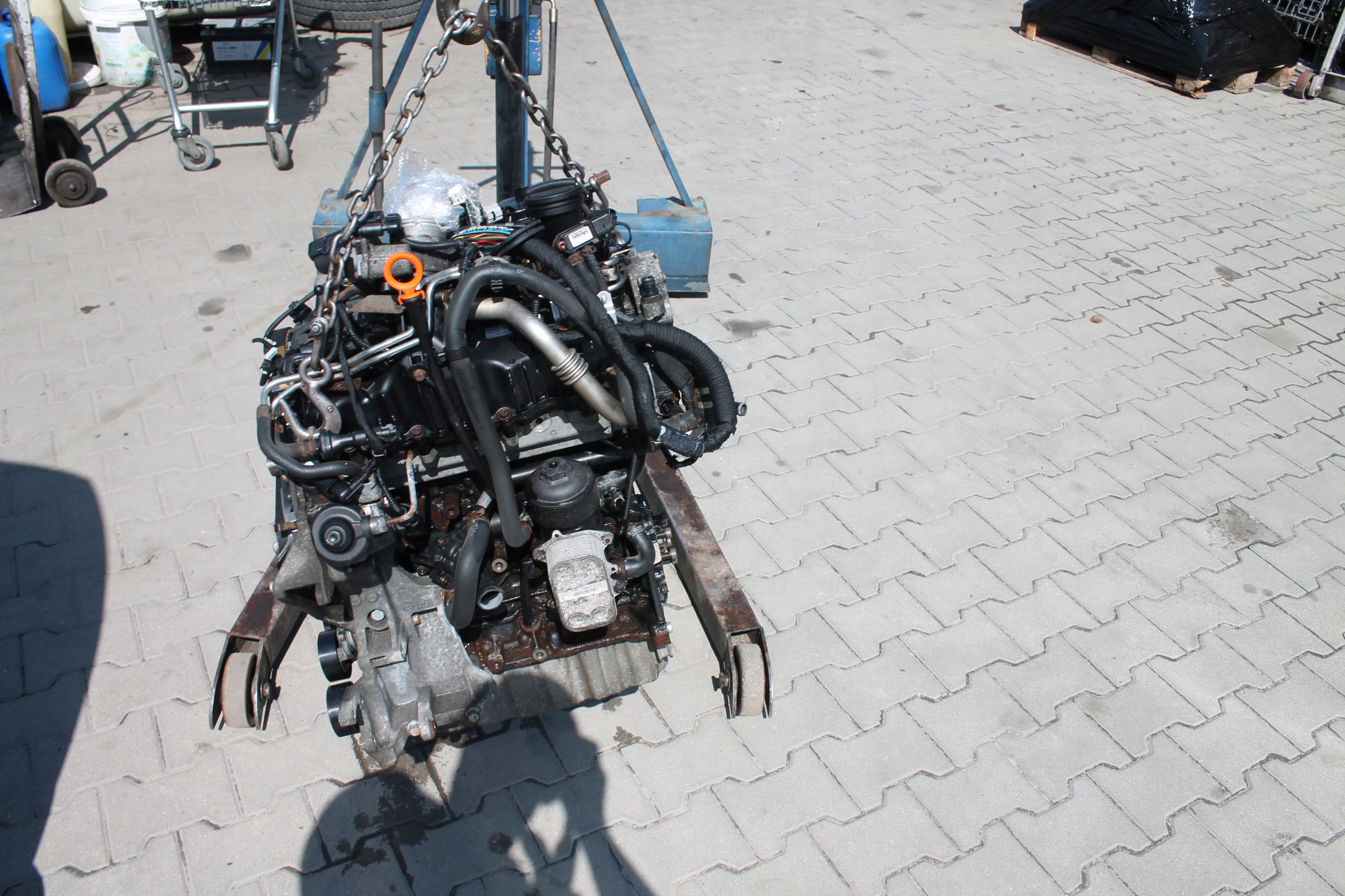 engine complete CAA VW T5 2.0 TDI 100TYS KM