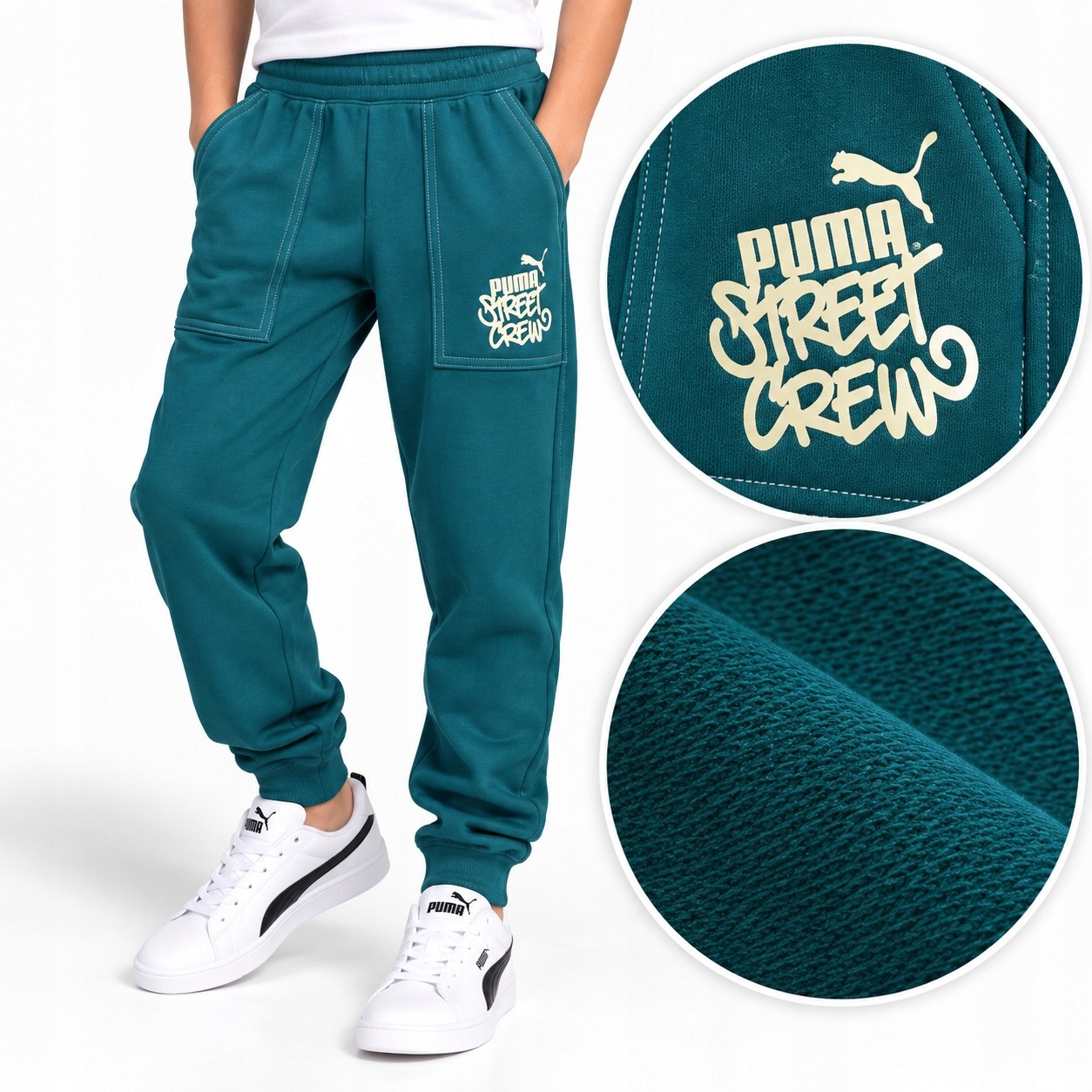 Puma spodnie dresowe MID90s Sweatpants r. 164 14 lat