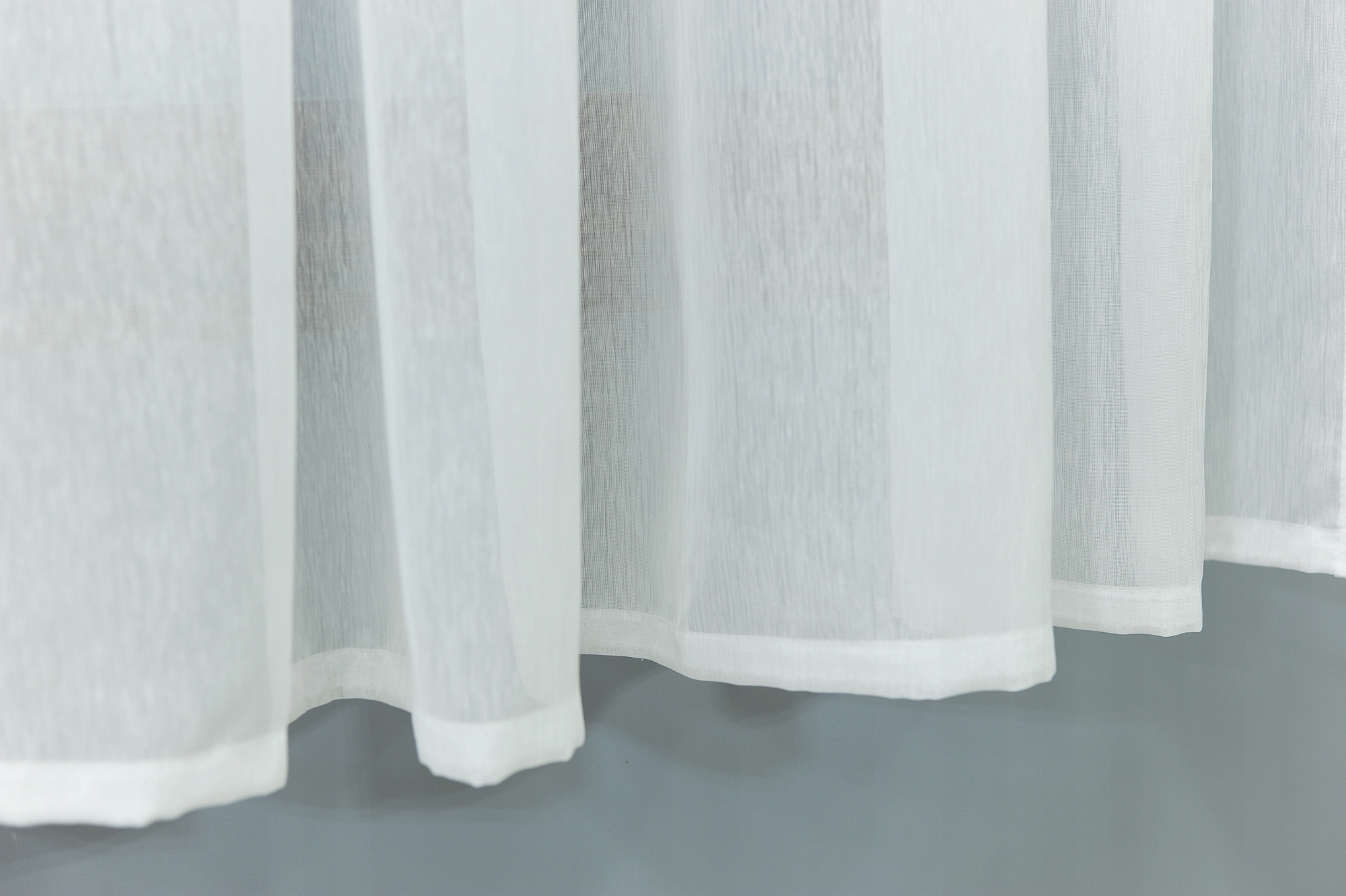 GOTOWA FIRANA BIAŁA SABLE WOAL FRANCUSKI DO SALONU Kod producenta FIRANA Z TAŚMĄ MARSZCZĄCĄ