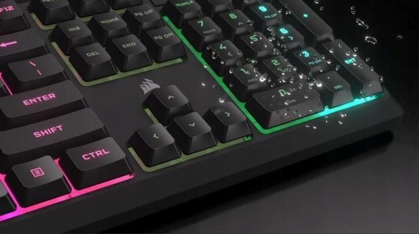 CORSAIR K55 CORE RGB Black, Fully customizable ten-zone RGB backlight — 6