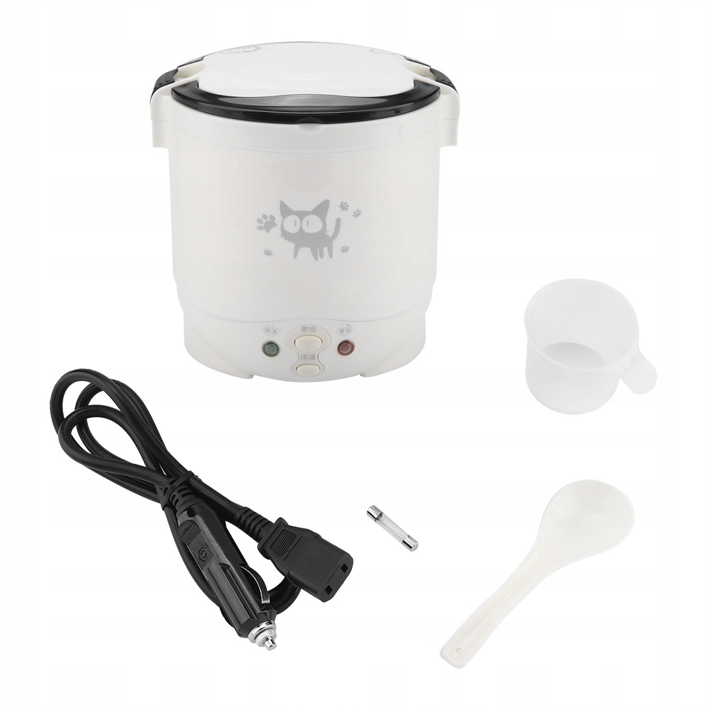 MULTICOOKER KUCHENKA DO SAMOCHODU CAMPING 12V 1L Pojemność 1 l