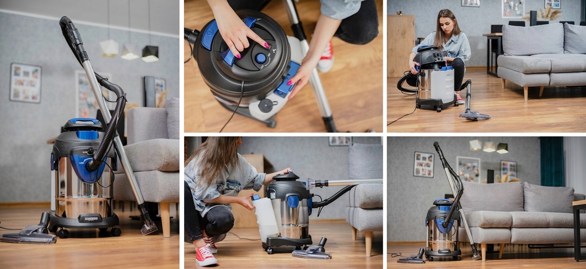 ODKURZACZ PIORĄCY 10w1 z regulacją MEGA ZESTAW PRO Marka Inny producent