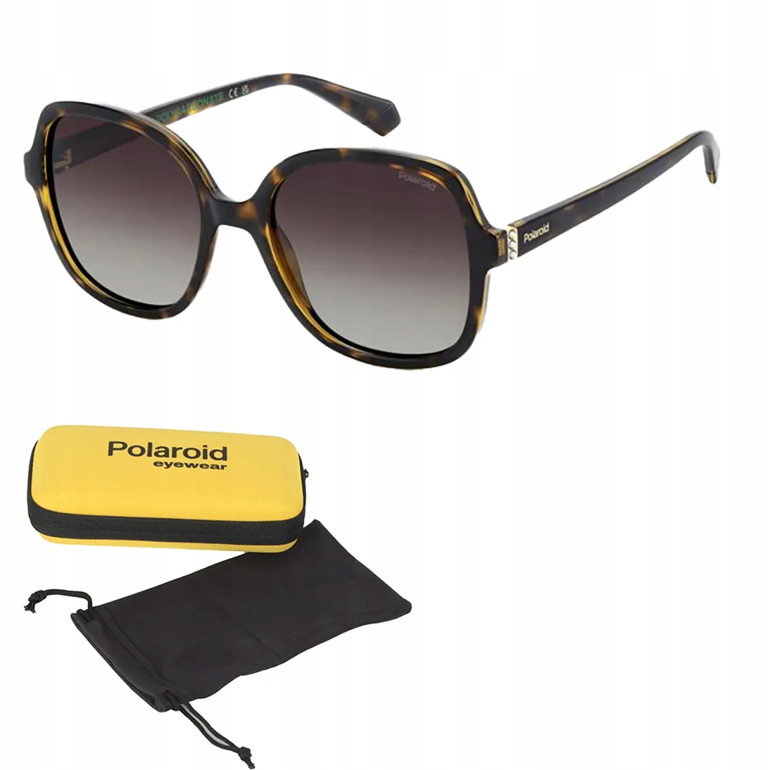 Polaroid Pld 4177/86 Hnědé dámské polarizační sluneční brýle
