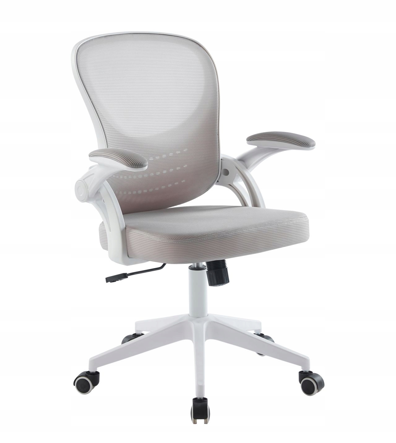 FOTEL OBROTOWY SZARY FB30-FX