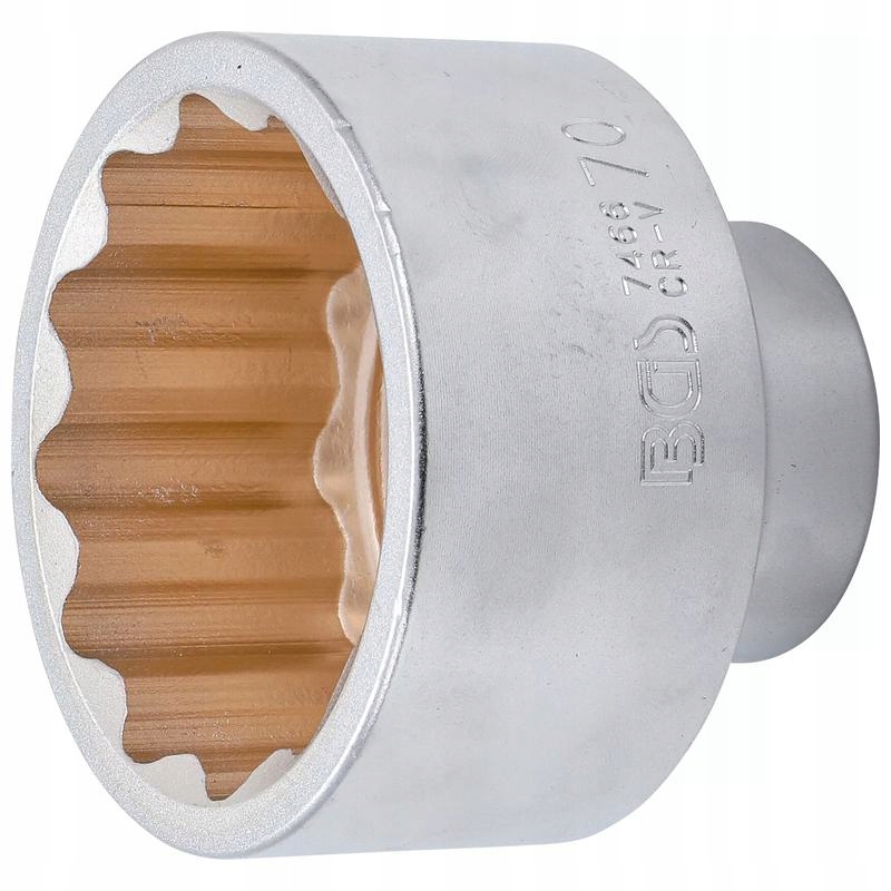 Dvanáctihranný nástavec 70 mm; pohon 20 mm (3/4"), Bgs 7466