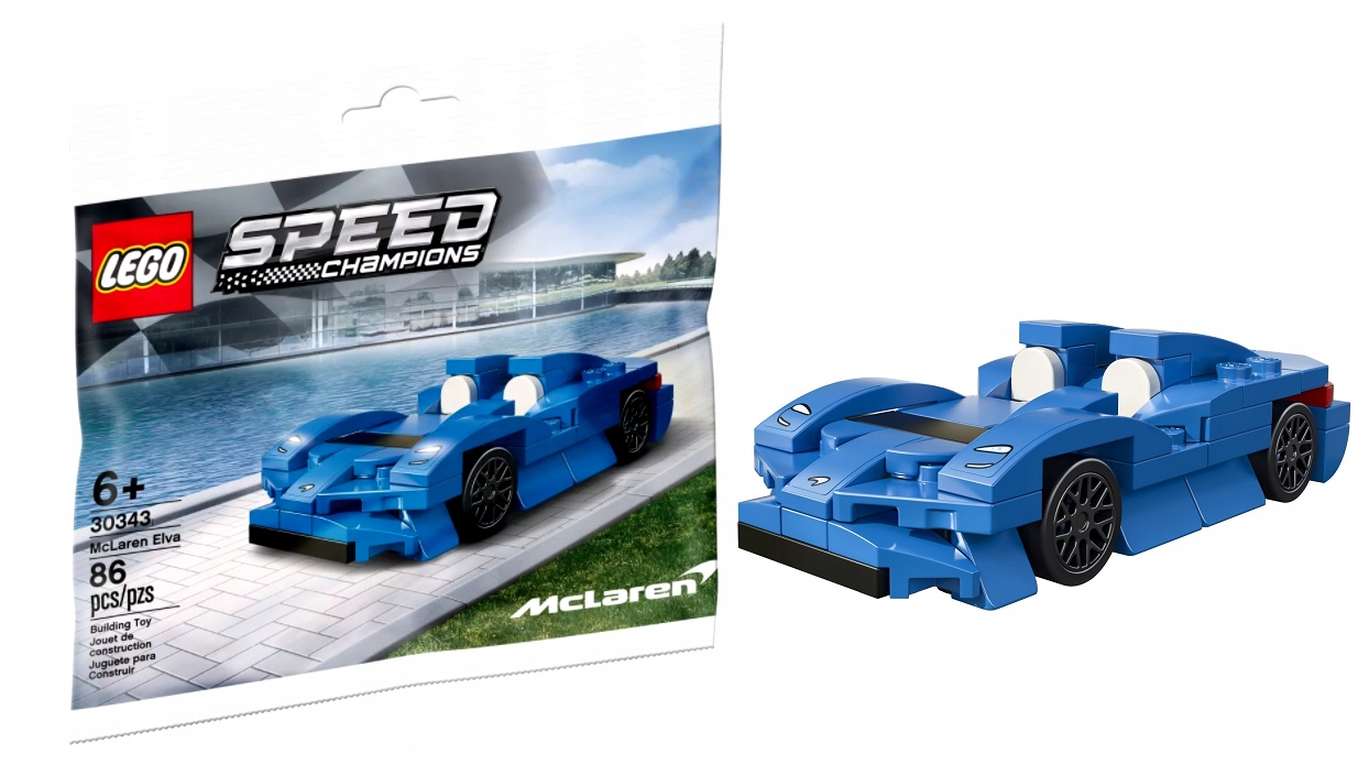 

Lego Speed Champions McLaren Elva 30343