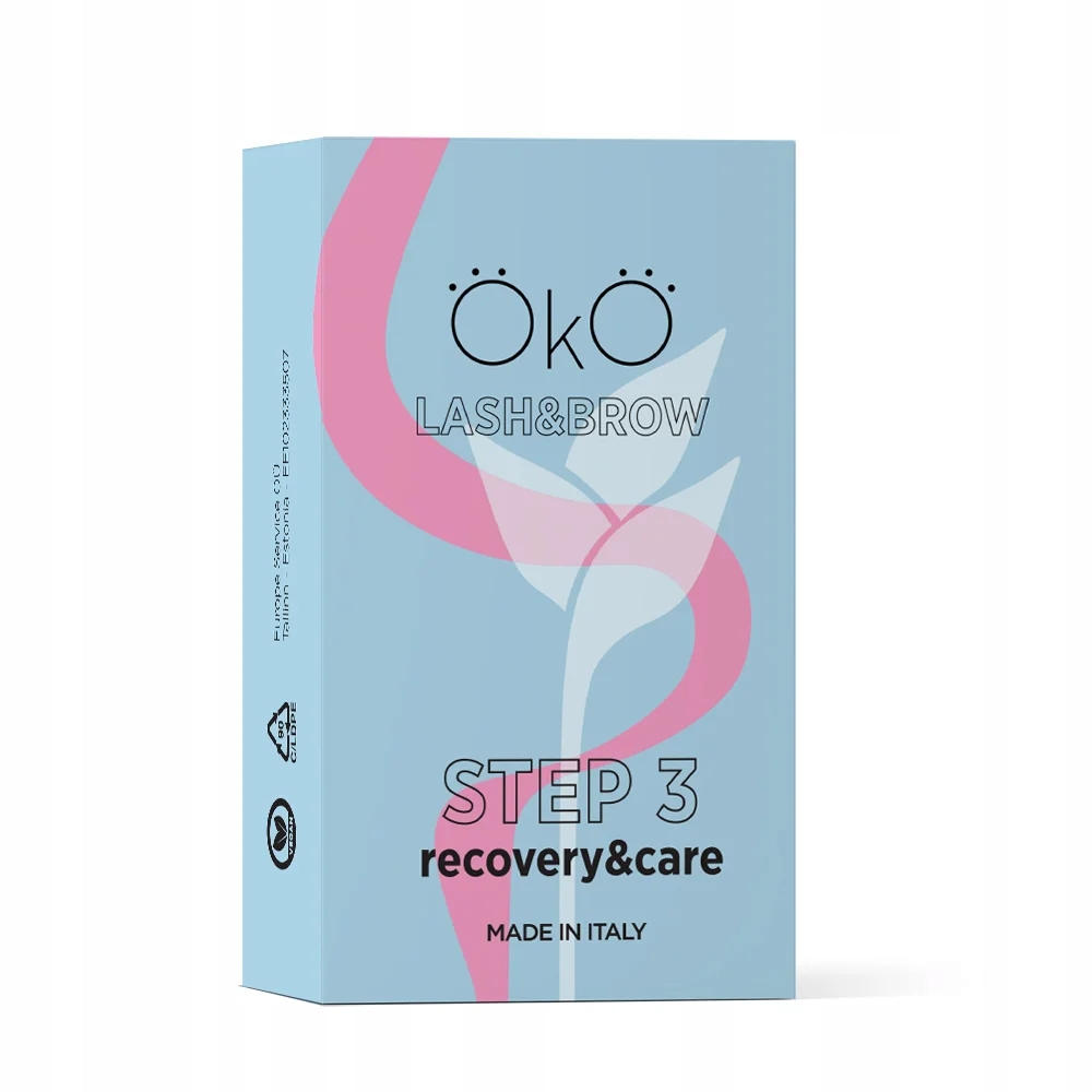 Prostředek na laminování řas a obočí OkO Lifting Set Step 3 5ks