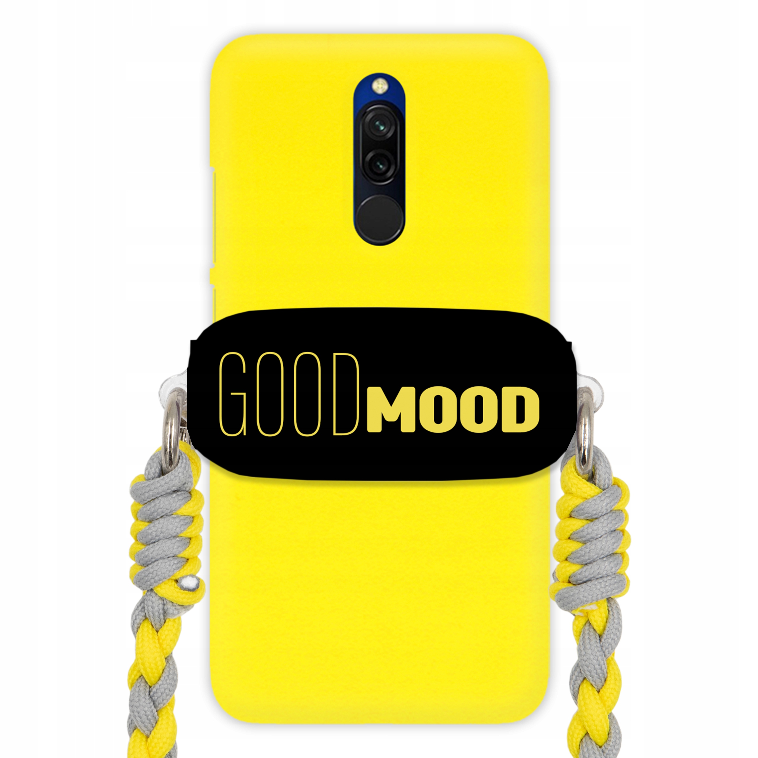 Pouzdro Pro Xiaomi Redmi 8 Matné Držák s vodítkem Citáty Nápisy Happy Vzory