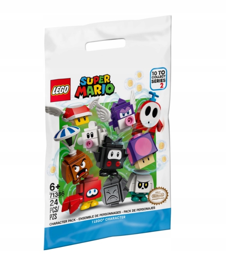 LEGO Super Mario Minifigur 71386 Spiny Cheep Cheep Marka LEGO