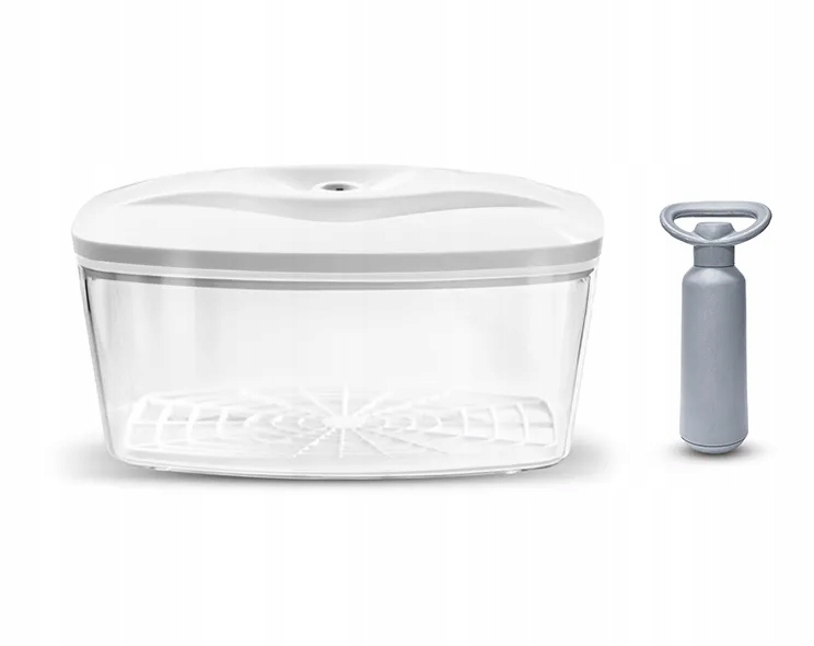 

Pojemnik prożniowy do żywności SeeYoo 2,7L biały