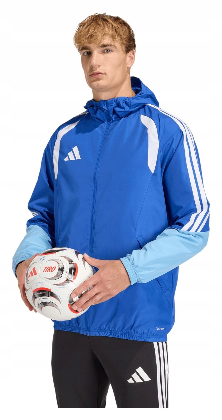 Bunda Adidas Teamwear Tiro 26 Competition All Weather modrá vel. S