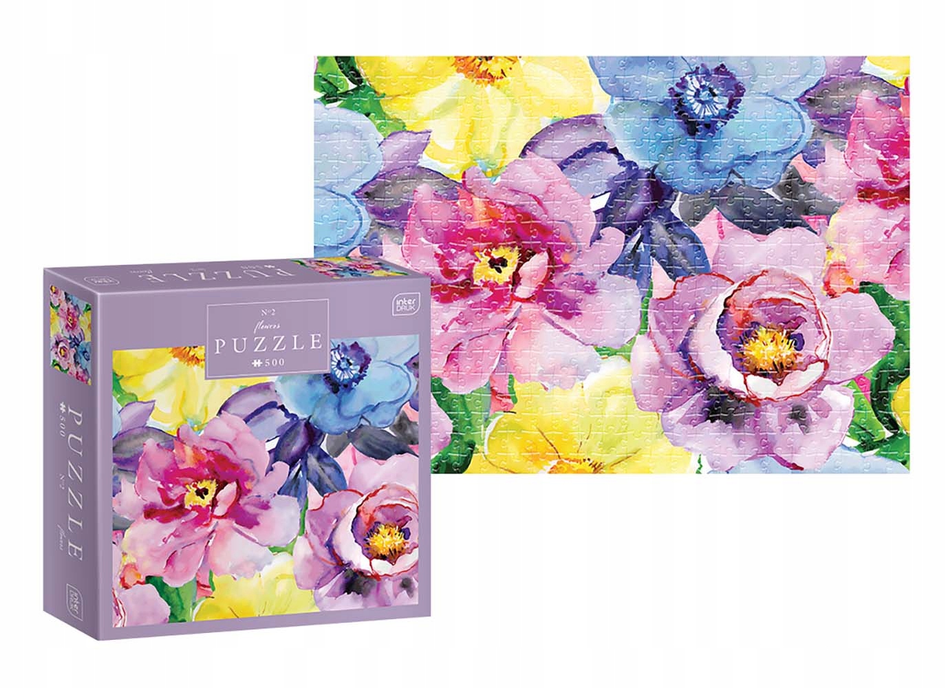 

Interdruk Puzzle 500 Flowers 2