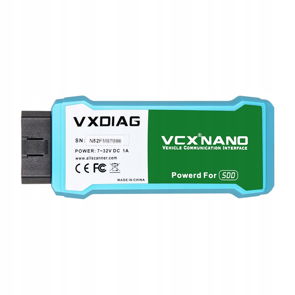 VXDIAG NANO Jaguar Land Rover do SDD interfejs EAN (GTIN) 5903815308802