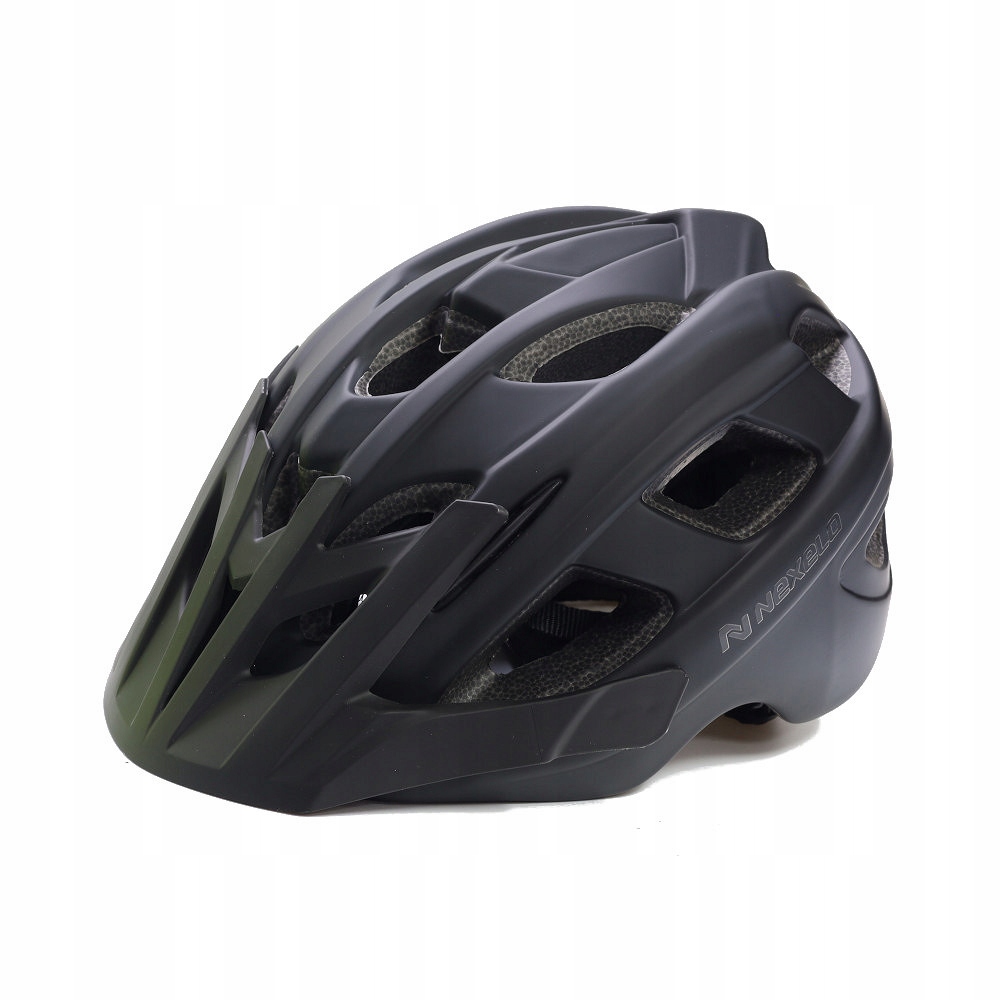 Kask Rowerowy Młodzieżowy Regulowany Kask Z Daszkiem Na Rower 53-55 CM