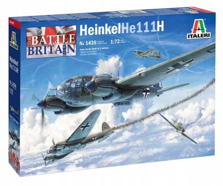 1:72 Heinkel He 111H Bitva o Británii