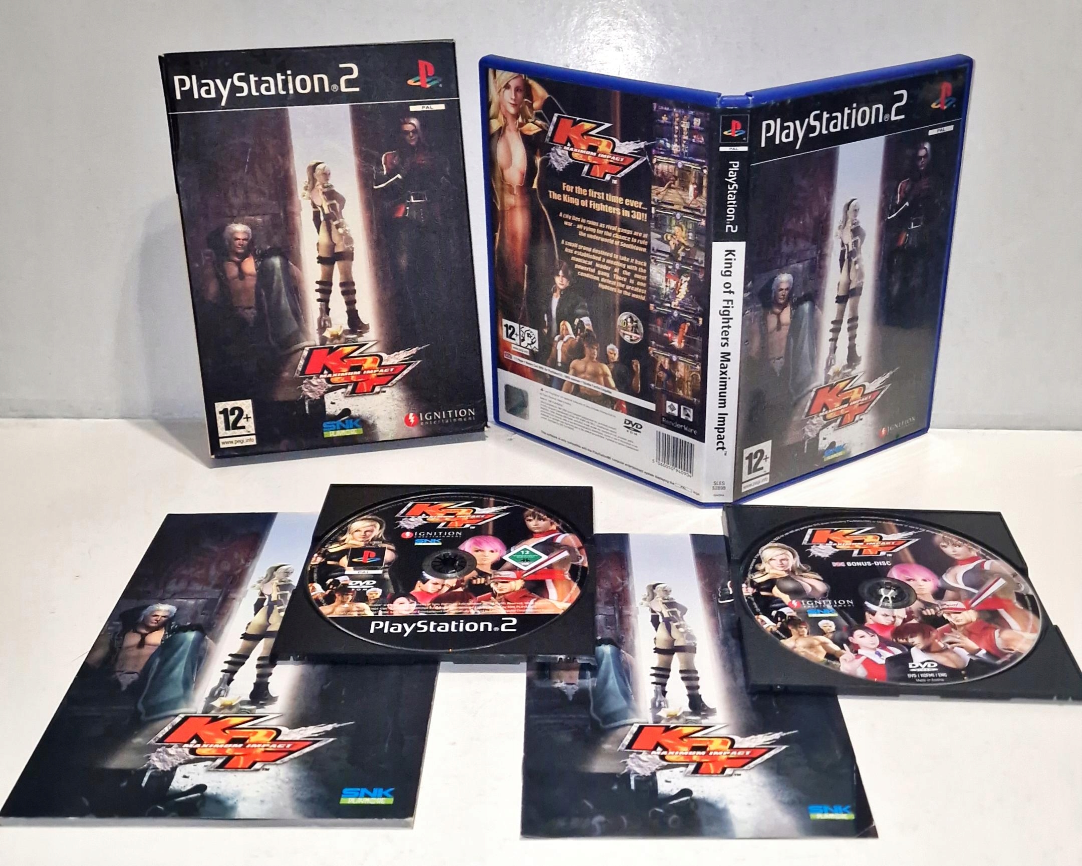 Gra THE KING OF FIGHTERS MAXIMUM IMPACT PS2 3XA