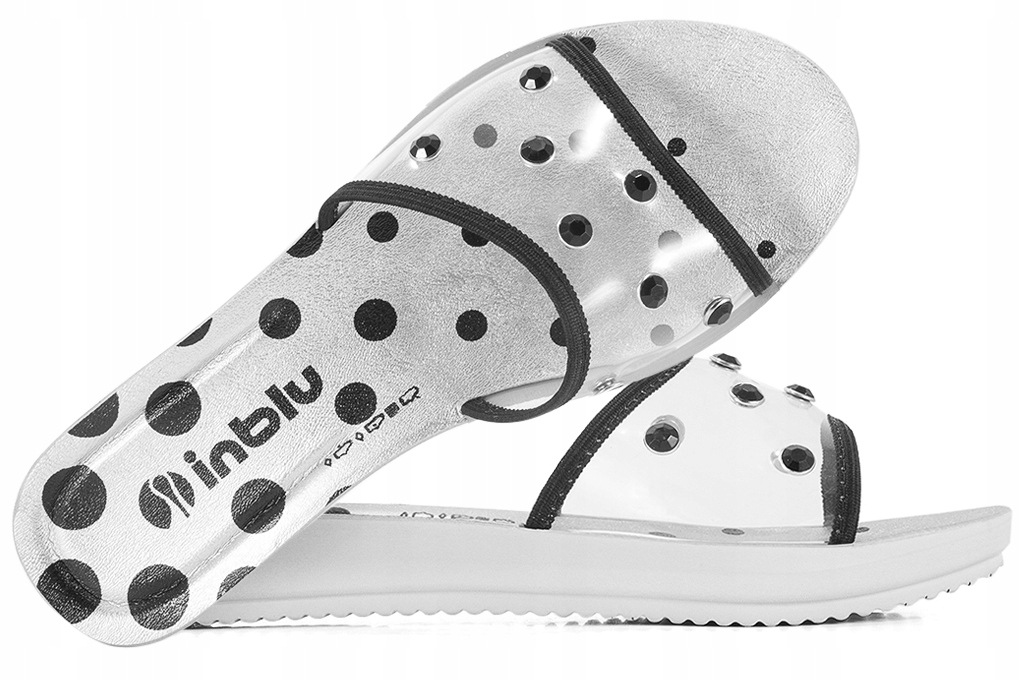 INBLU BM-46 KLAPKI DAMSKIE transparentne 37