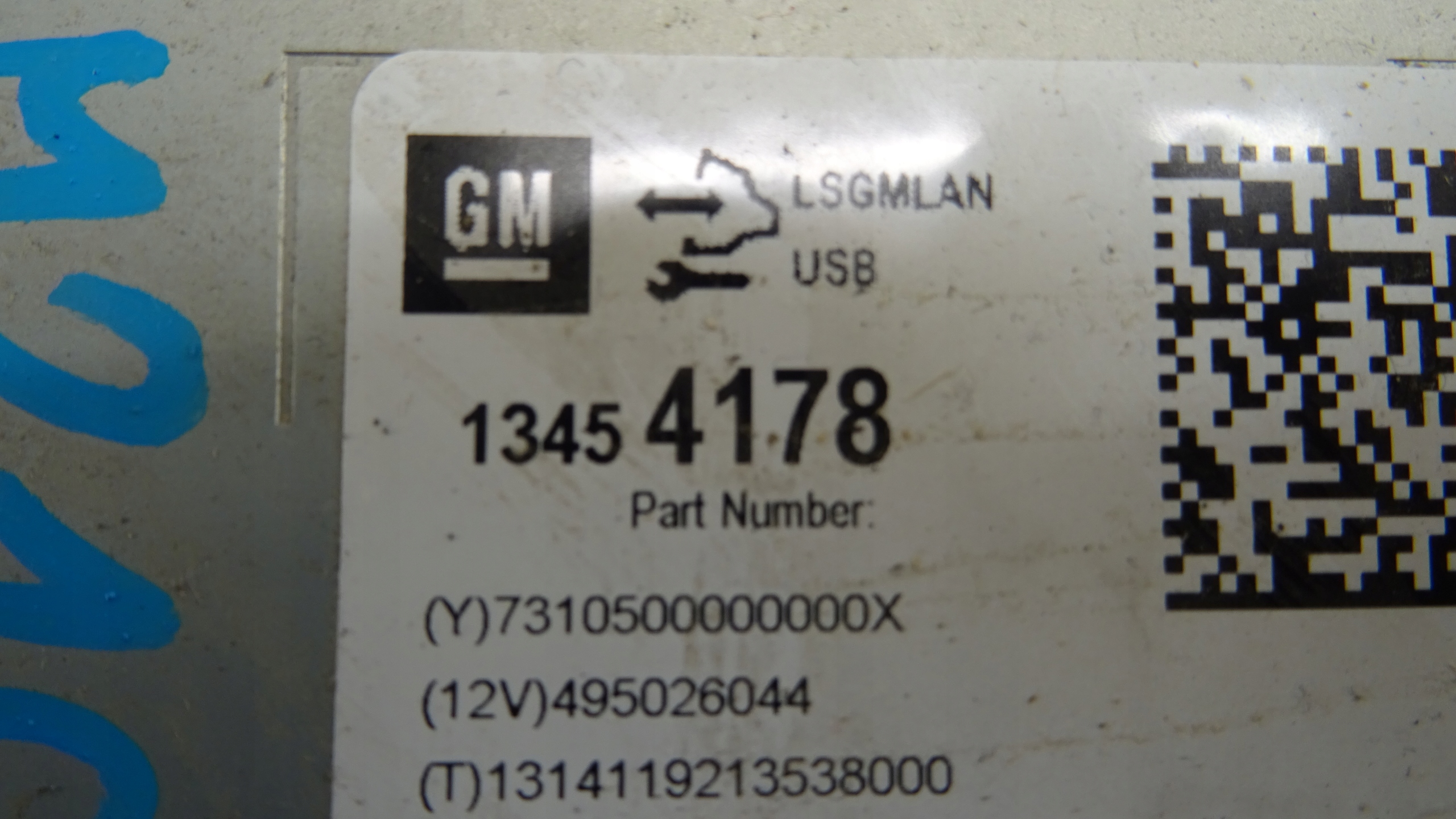 Radio Navigation Opel OE 13454178