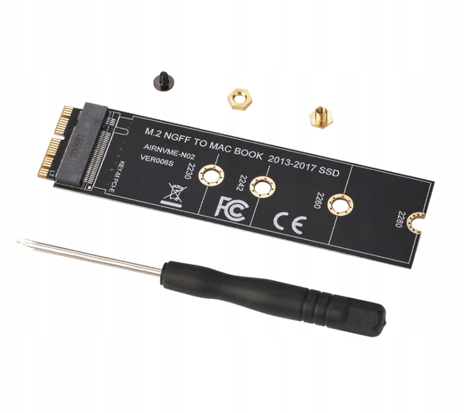 Karta adaptera M.2 NVME SSD do MacBook 2013-2017 EAN (GTIN) 5903224874967