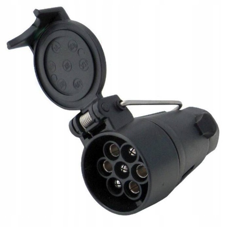 

Gniazdo 7pin podwieszane przyczepka wytrzymałe