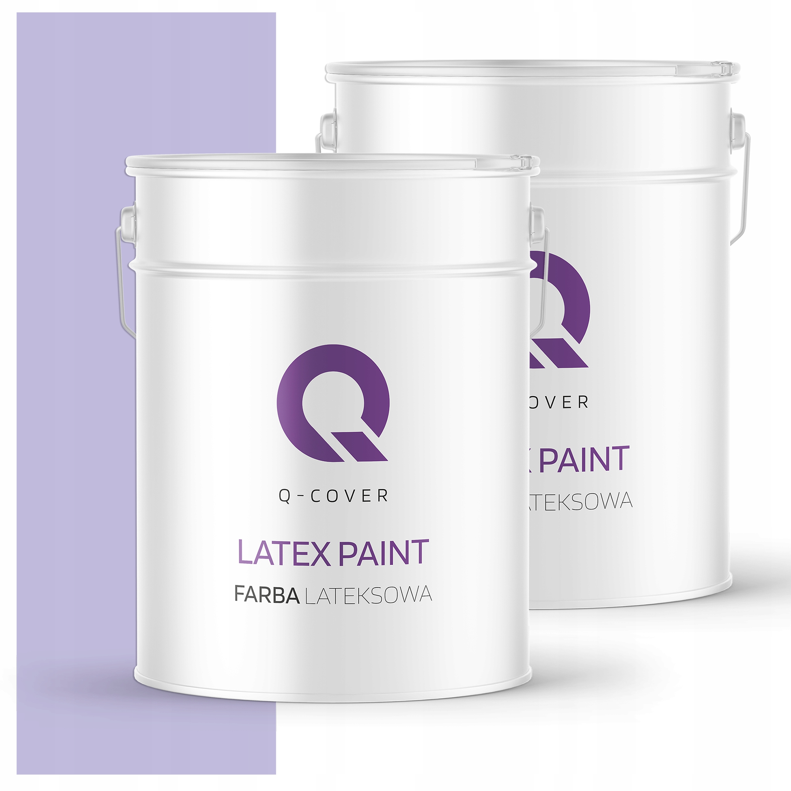 Latexová farba na interiér steny Stropy 10L Hlboká matná fialová svetlá