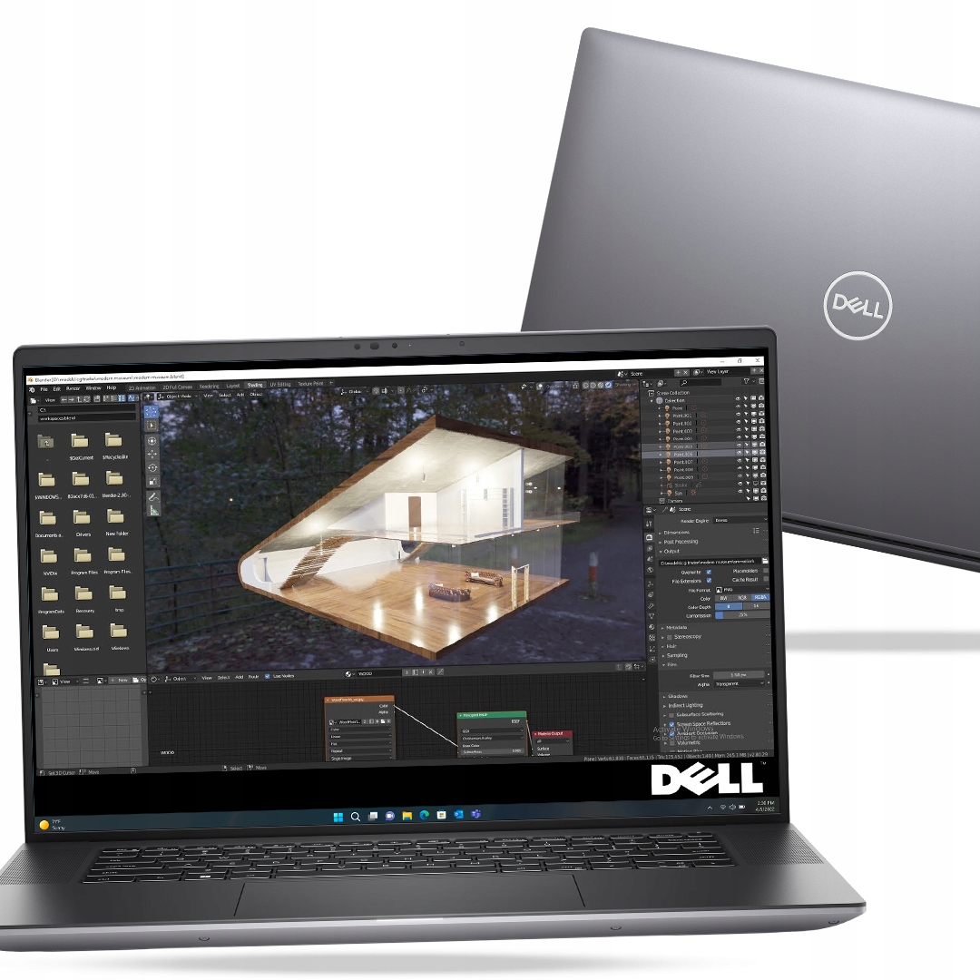 Laptop Dell Precision 5680 i5-13600H 16 GB RAM 512 GB SSD 16