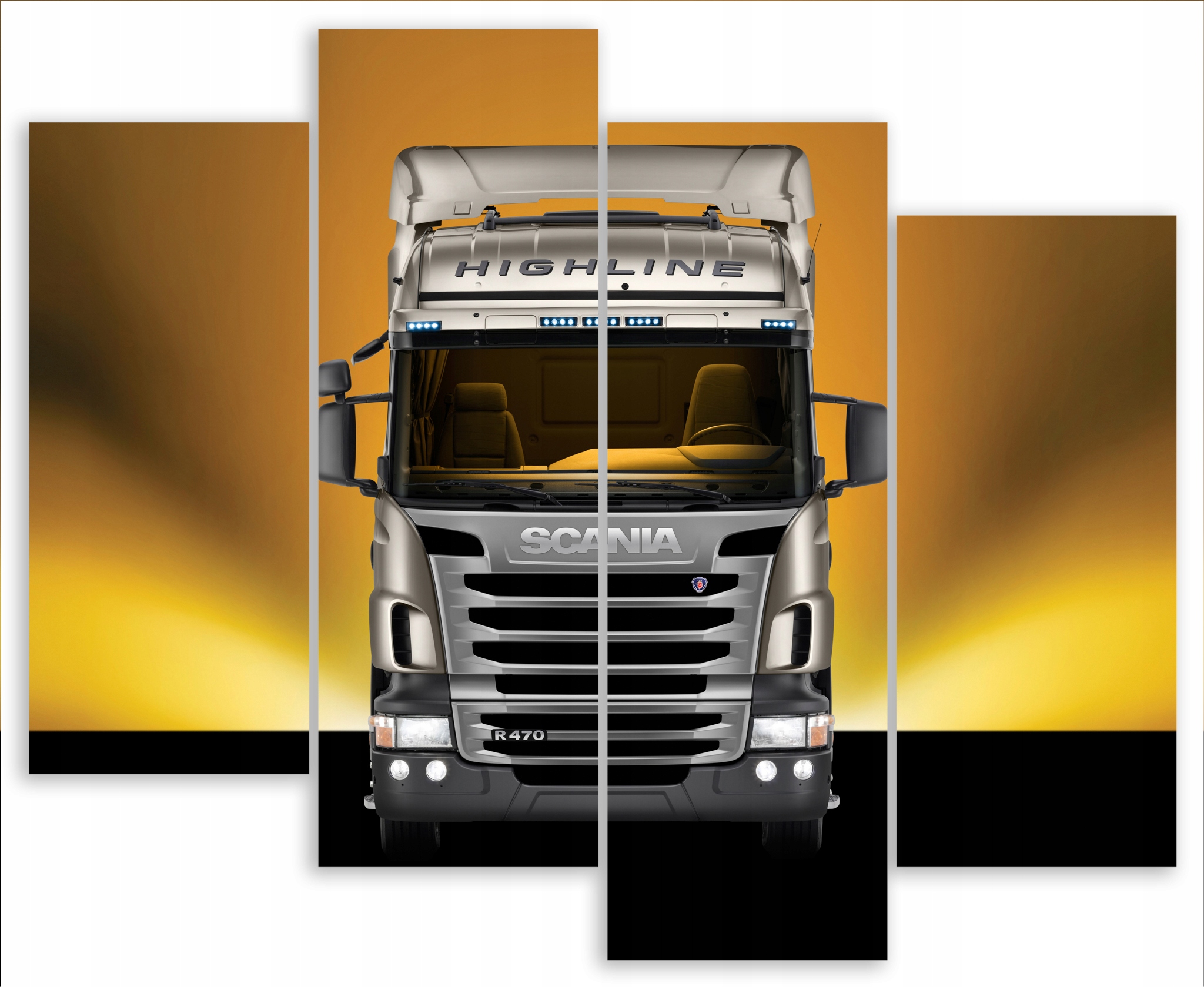 Obraz na płótnie 120x100 Scania Highline R470 Tir