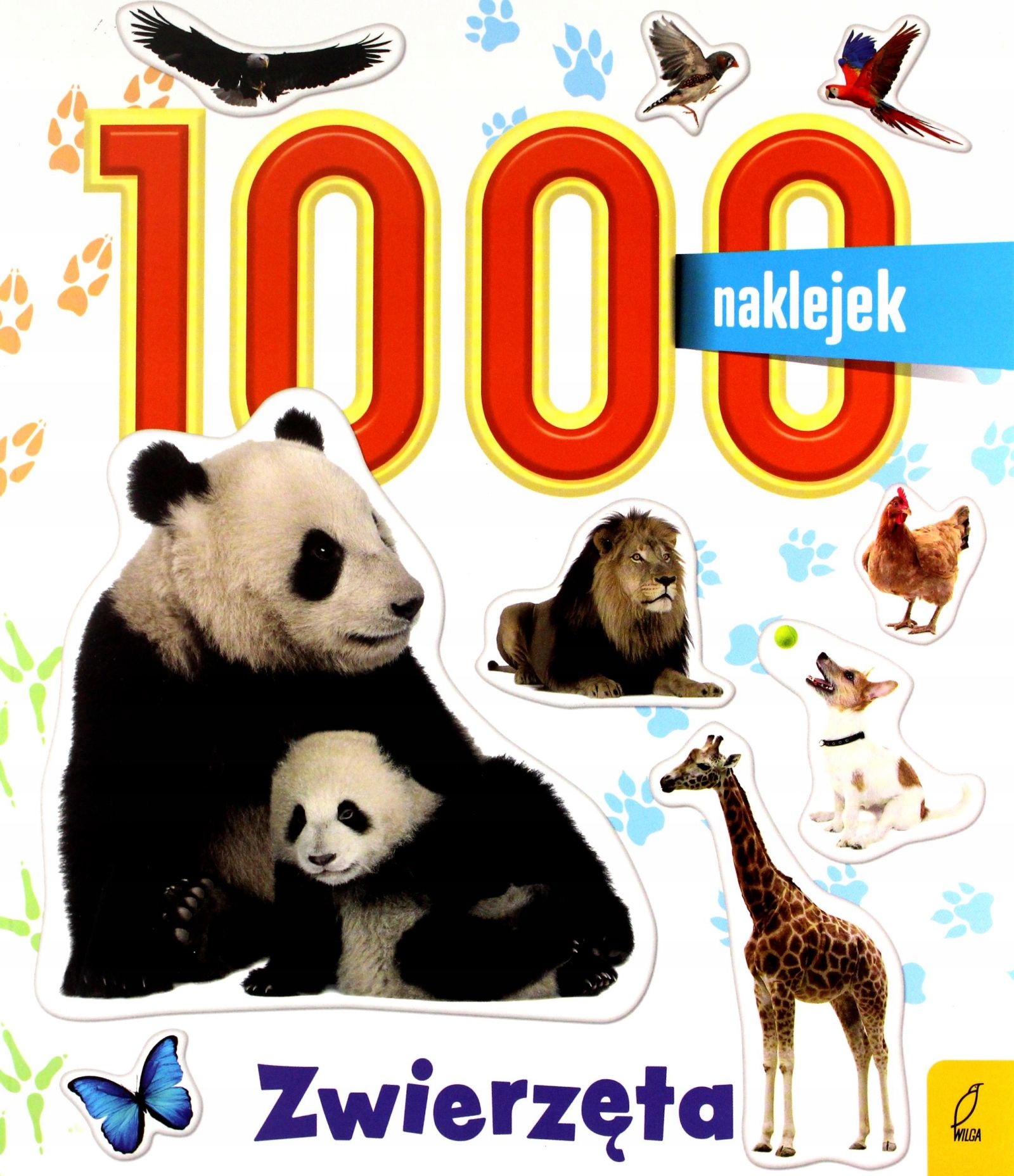 

Zwierzęta. 1000 Naklejek (książka)