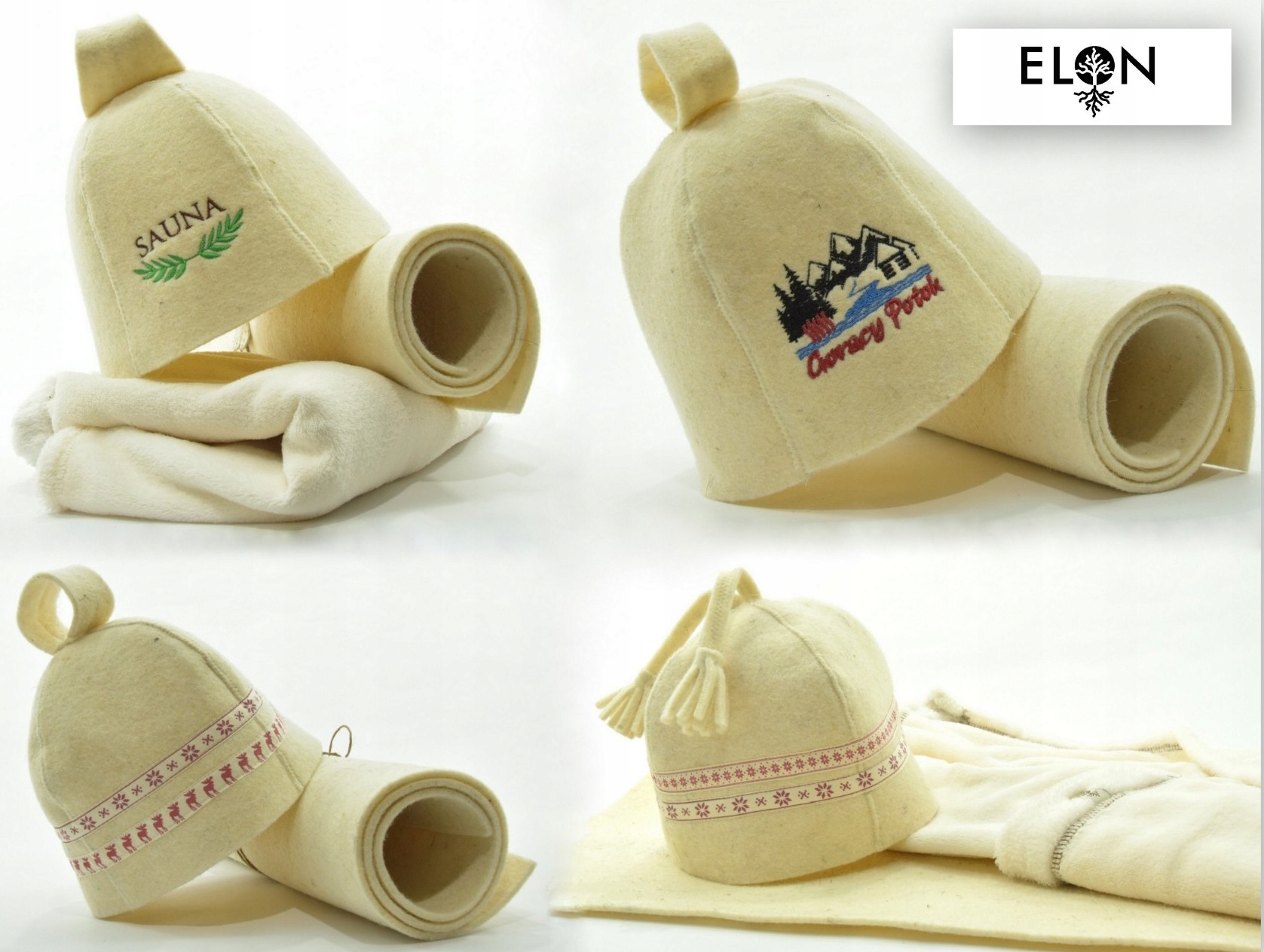 sauna- kilt ręcznik męski do sauny L 100% Bawełna Kolor szary