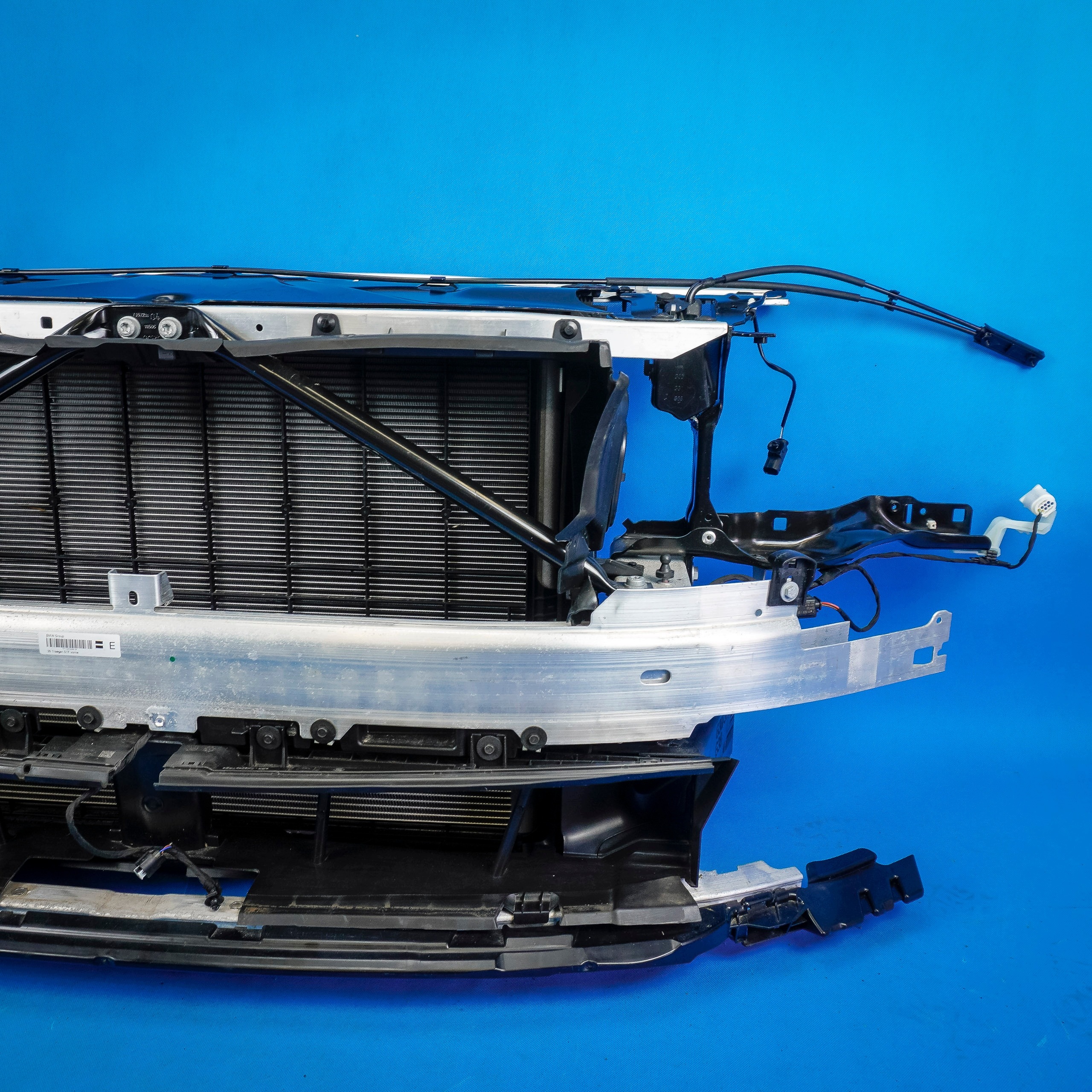 support panel for radiators radiator fans komplet BMW 3 G30 G31 530ix 252KM 25km