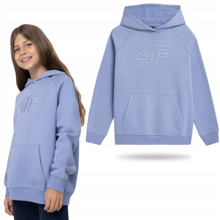 

Bluza Dziewczęca 4F Dziecięca Sportowa Dresowa