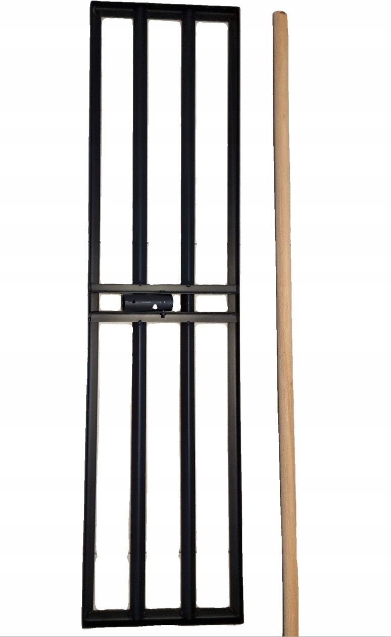 Długi Ręczny Niwelator Terenu levelawn Level Rake 120 cm Długi Trzon 195 cm