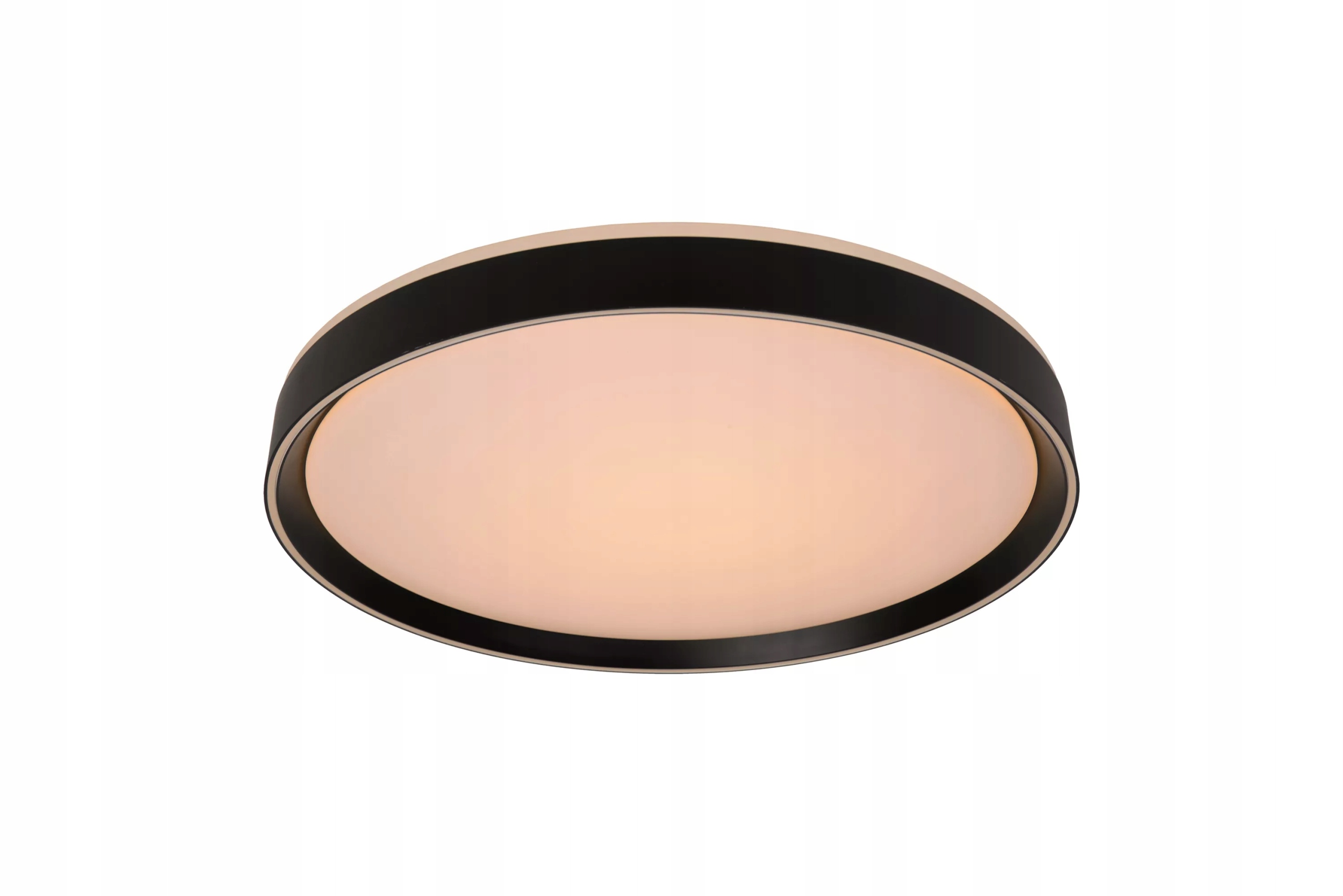 Stropní svítidlo stropní svítidlo Led černá bílá kulatý 30 cm moderní 2700K Lucide