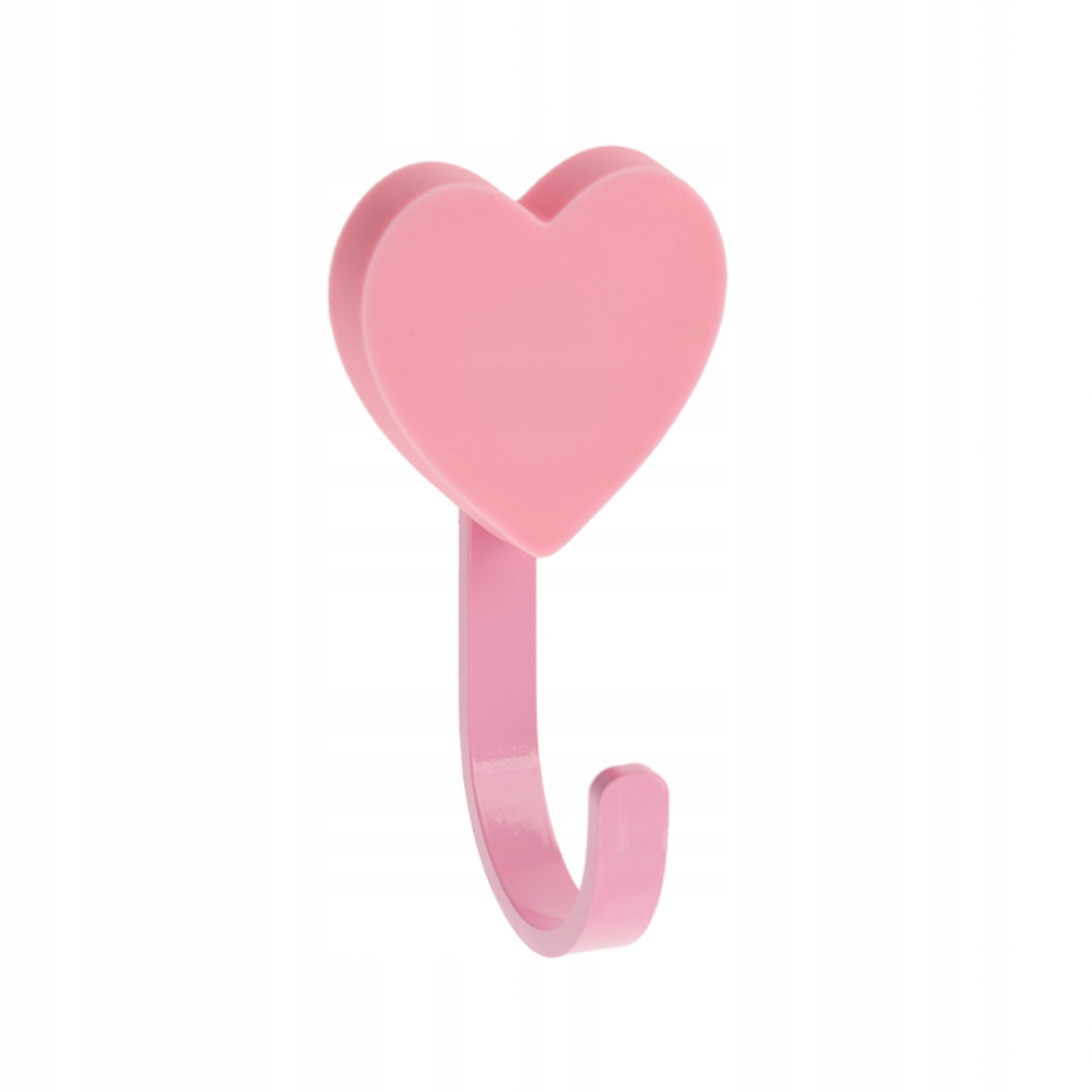 

Wieszak Meblowy Silikonowy Dziecięcy Serce Heart