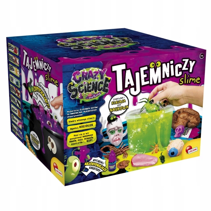 Sada Crazy Science Obludne tajomný slime