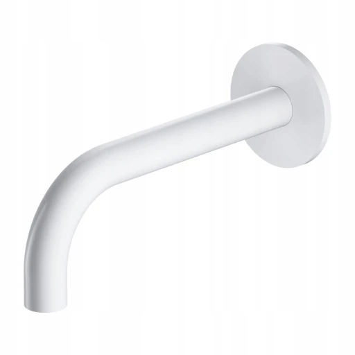 Y nástenná vaňová výtoková doska, biela matná