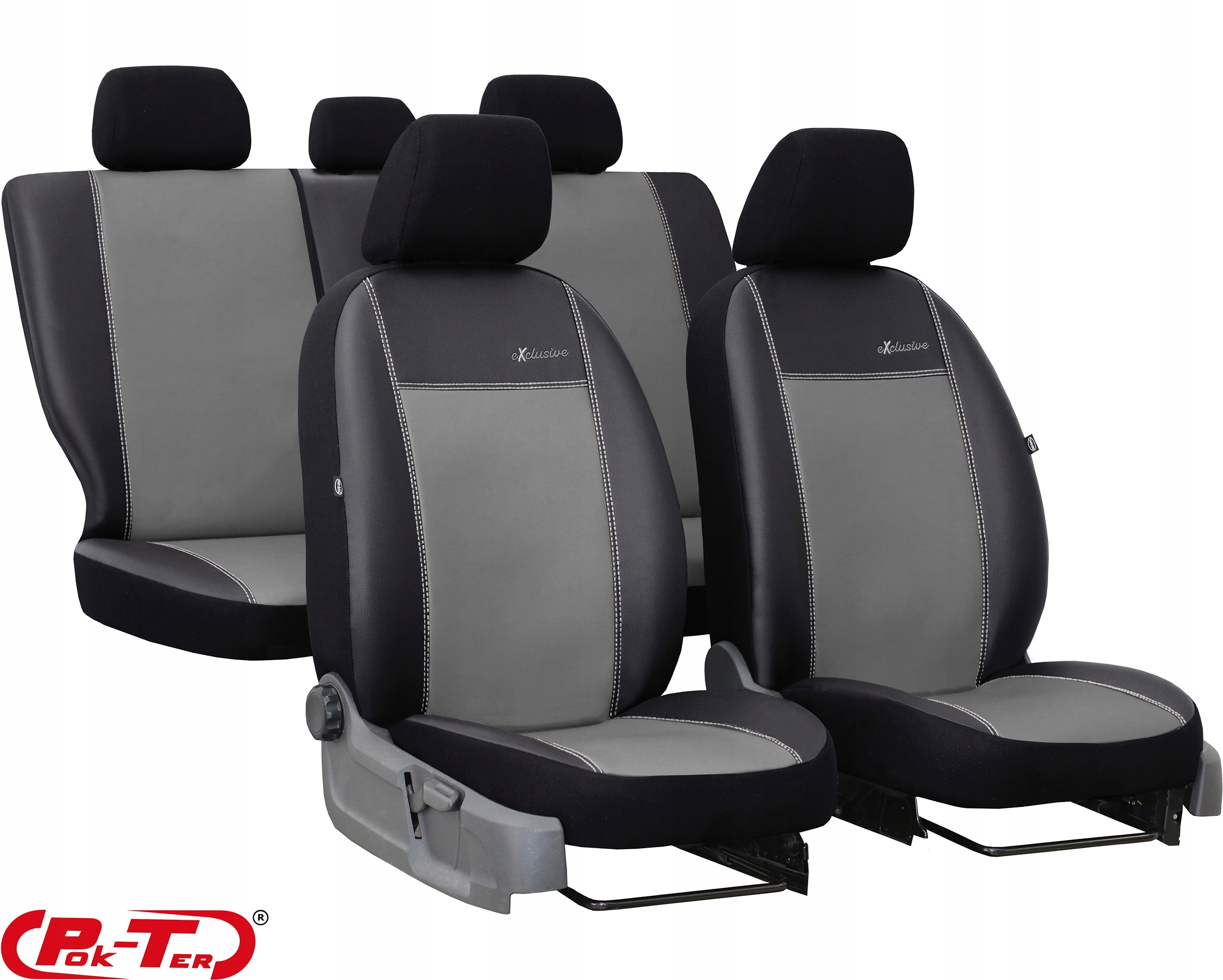 SKÓRA POKROWCE MIAROWE SAMOCHODOWE KOMPLET NA SIEDZENIA DO HYUNDAI KONA 2 Przeznaczenie komplet siedzeń