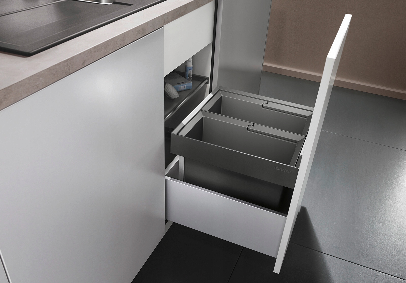 BLANCO FLEXON II 45/2 Z POKRYWĄ SYSTEMOWĄ Kod producenta 521468