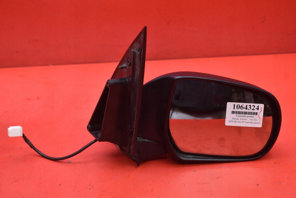 mirror right black, EU 88688RH MAZDA TRIBUTE 1 and 00-04 3 PIN