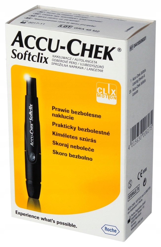 Accu-Chek softclix прокалыватель + 25 ланцетов