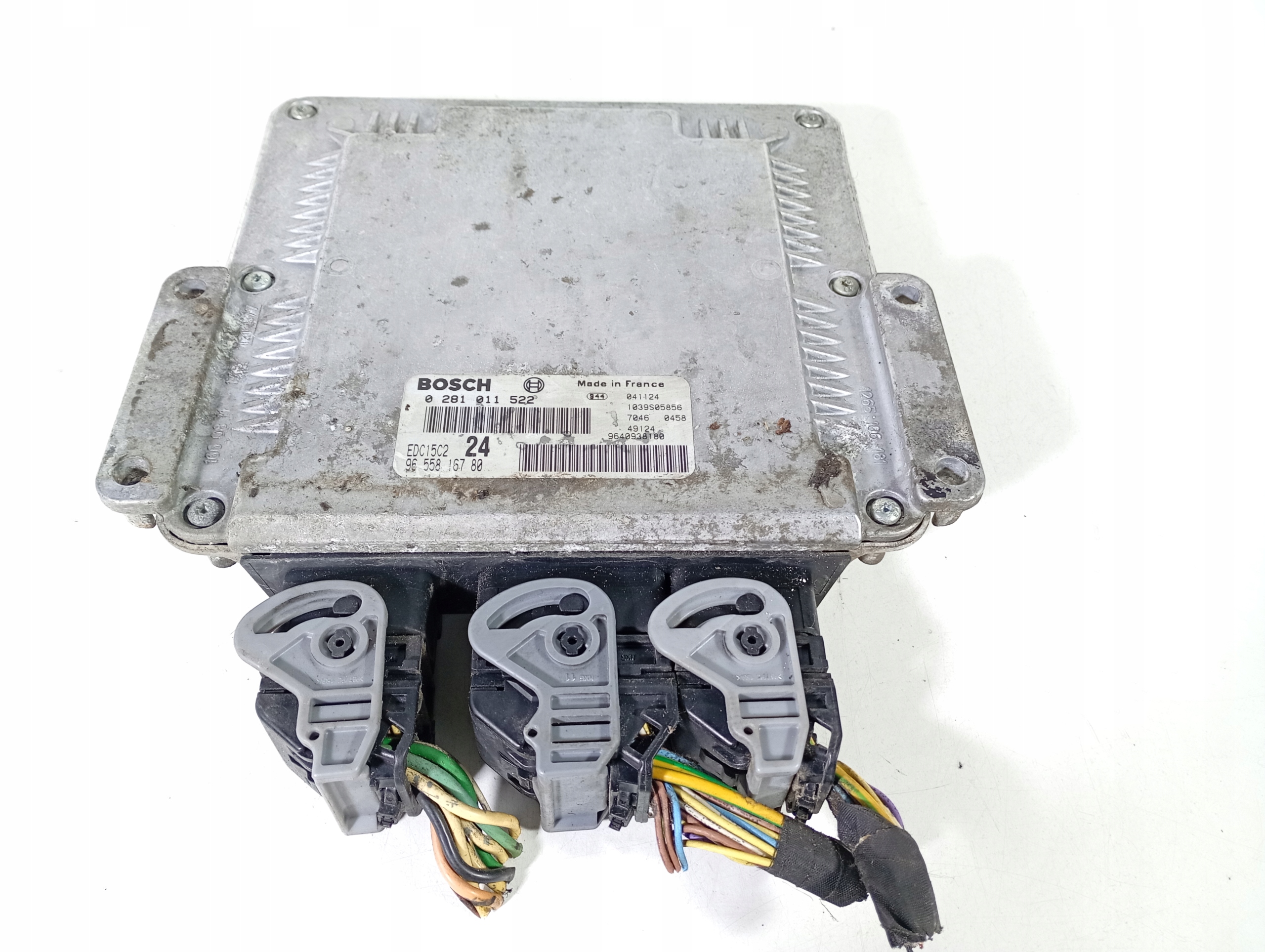 Fiat Ulysse 2 II 02-10 computer control unit of the engine OE 9655816780
