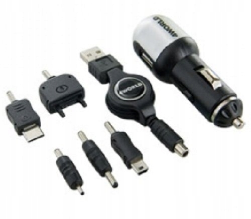 4WORLD Ładowarka Samochodowa Nokia Sony Usb 06494