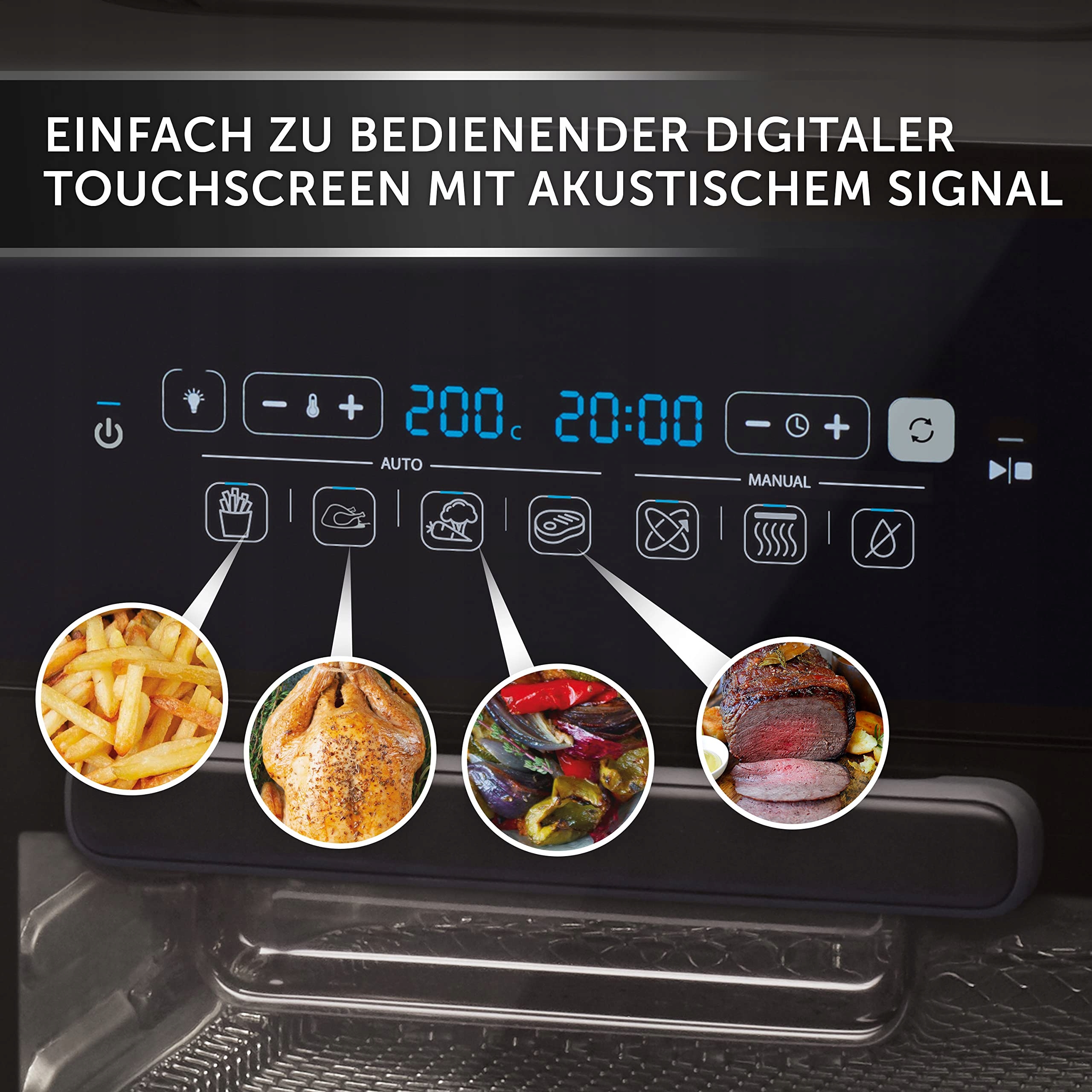 BREVILLE Frytkownica Beztłuszczowa XXL 10L 2000W Czarno-Szara — miniatura 5