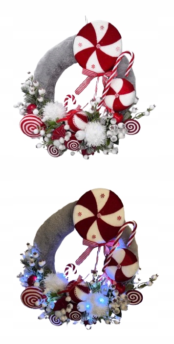 Zimný Venček , vianočná dekorácia