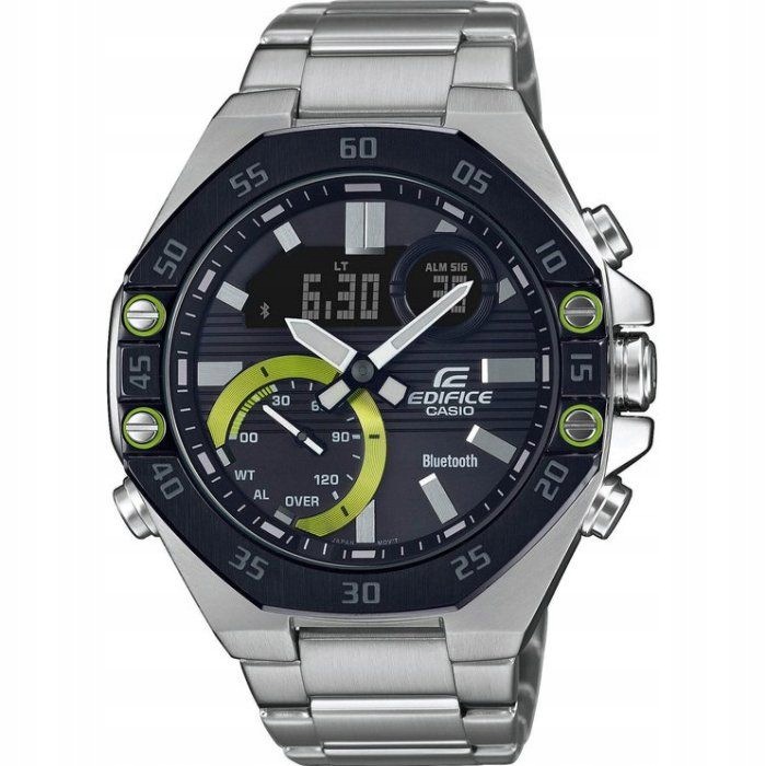 Casio Edifice ECB-10DB-1A Zegarek męski 49 mm