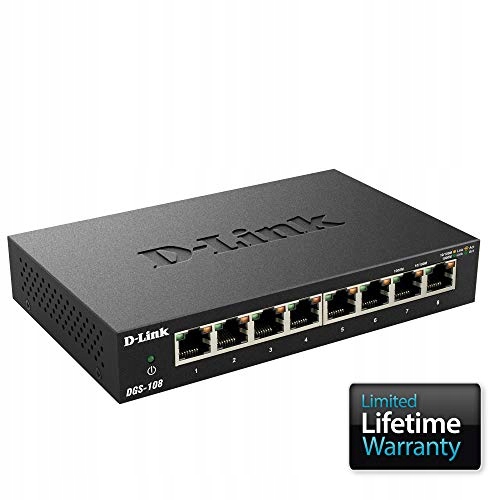 D-LINK 8-Port Gigabit Unmanaged Desktop Switch — 11