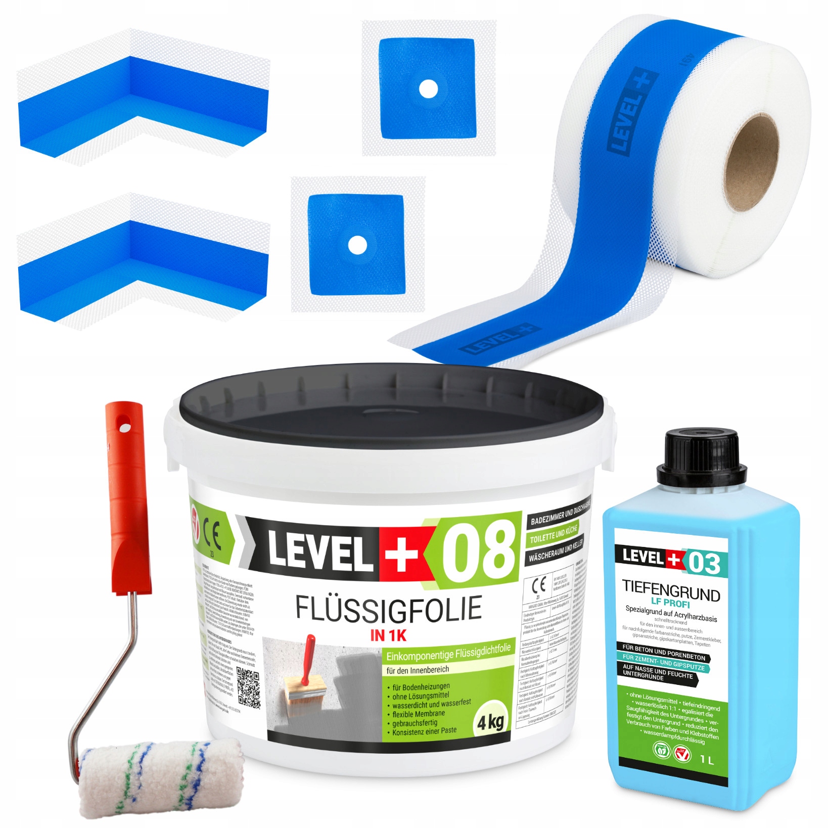 Hydroizolace Sada Fólie 4 kg Páska 5 m