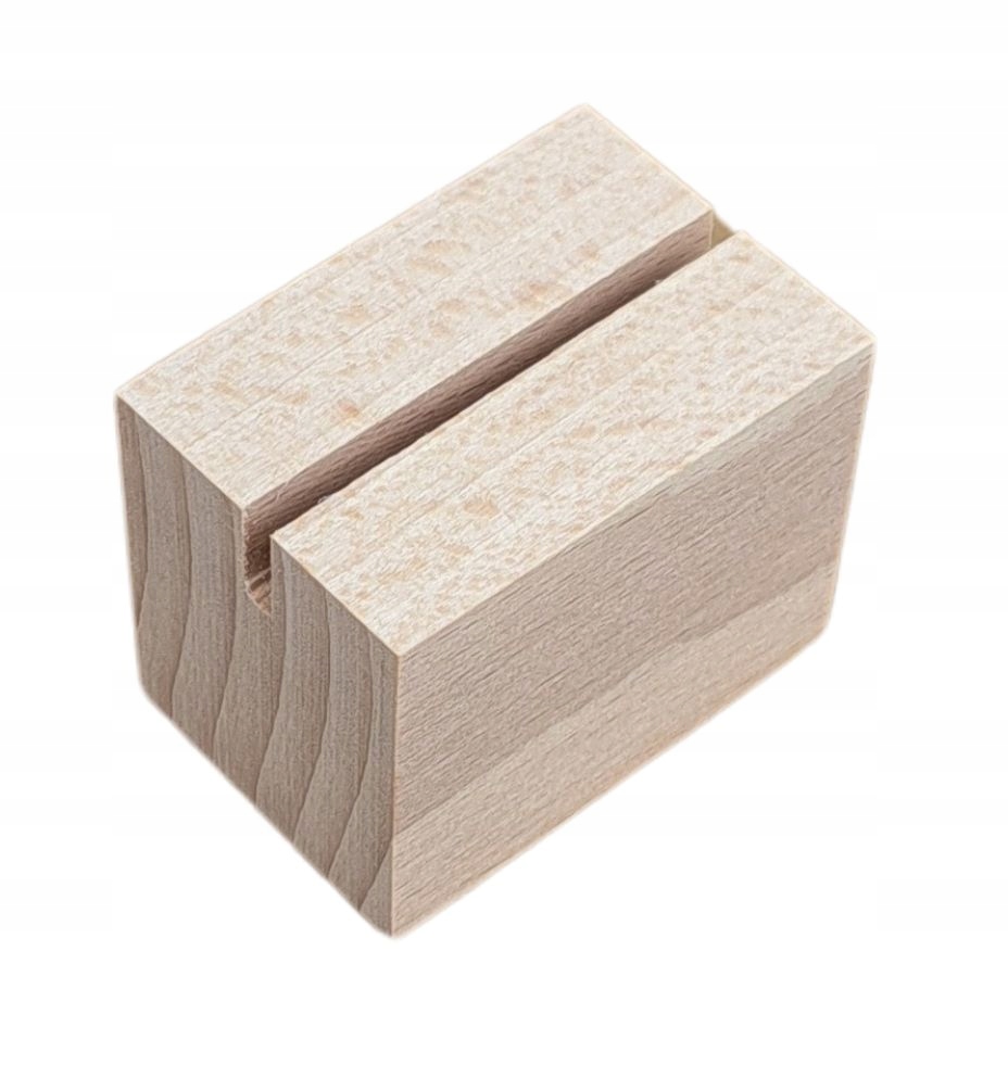 Podstawka na Winietki Stojak na Wizytówki kartki MENU plexi 5x4x3,5