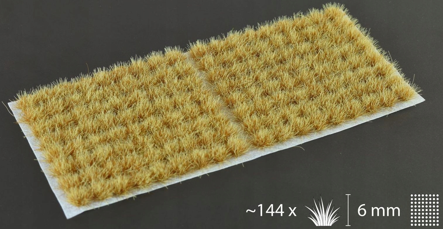 Grass tufts - 6 mm - Dry Tuft (Small)