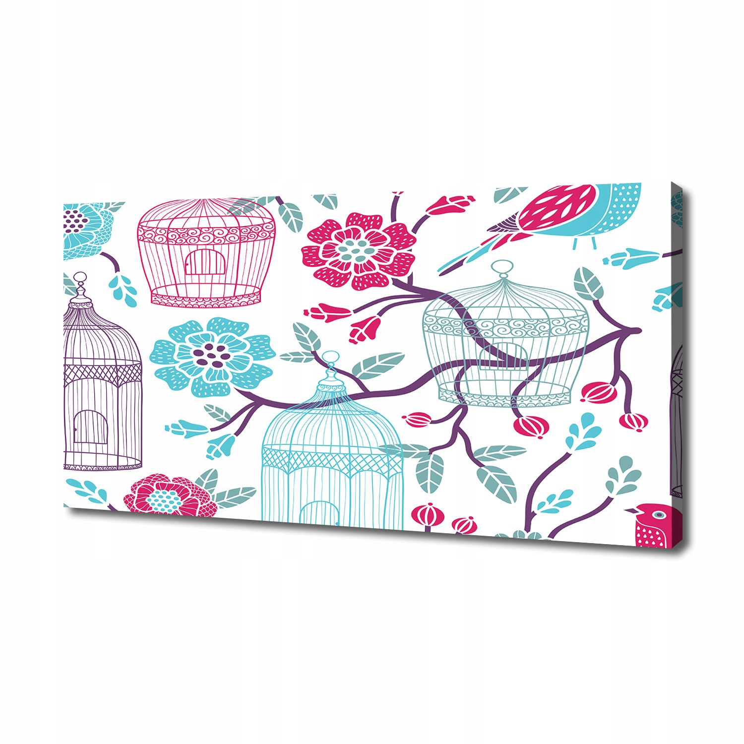 

Foto obraz na płótnie Klatki dla ptaków 140x70 cm